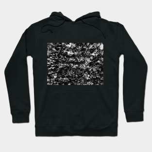 Black and White Flower, Photography Hoodie